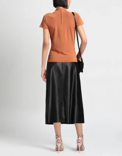 DIANA GALLESI Midi Skirt For Women Black -DIANA GALLESI Sales Store unnamed file 1009