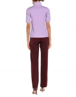 DIANA GALLESI Turtleneck For Women Lilac -DIANA GALLESI Sales Store unnamed file 1057
