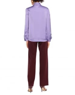 DIANA GALLESI Shirts & Blouses With Bow For Women Ocher -DIANA GALLESI Sales Store unnamed file 1239