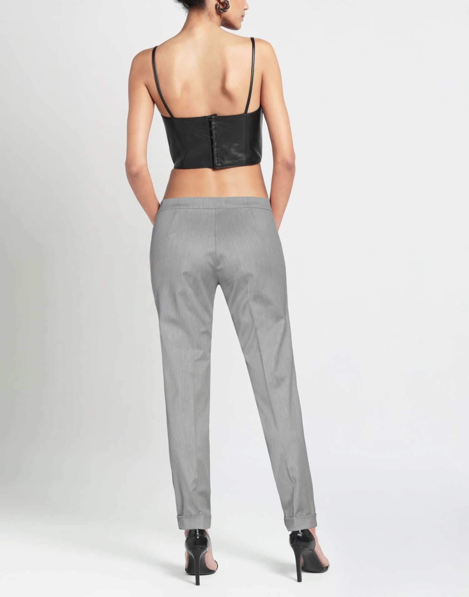 DIANA GALLESI Casual Pants For Women Light Grey 3 DIANA GALLESI Casual Pants For Women Light Grey - Image 3