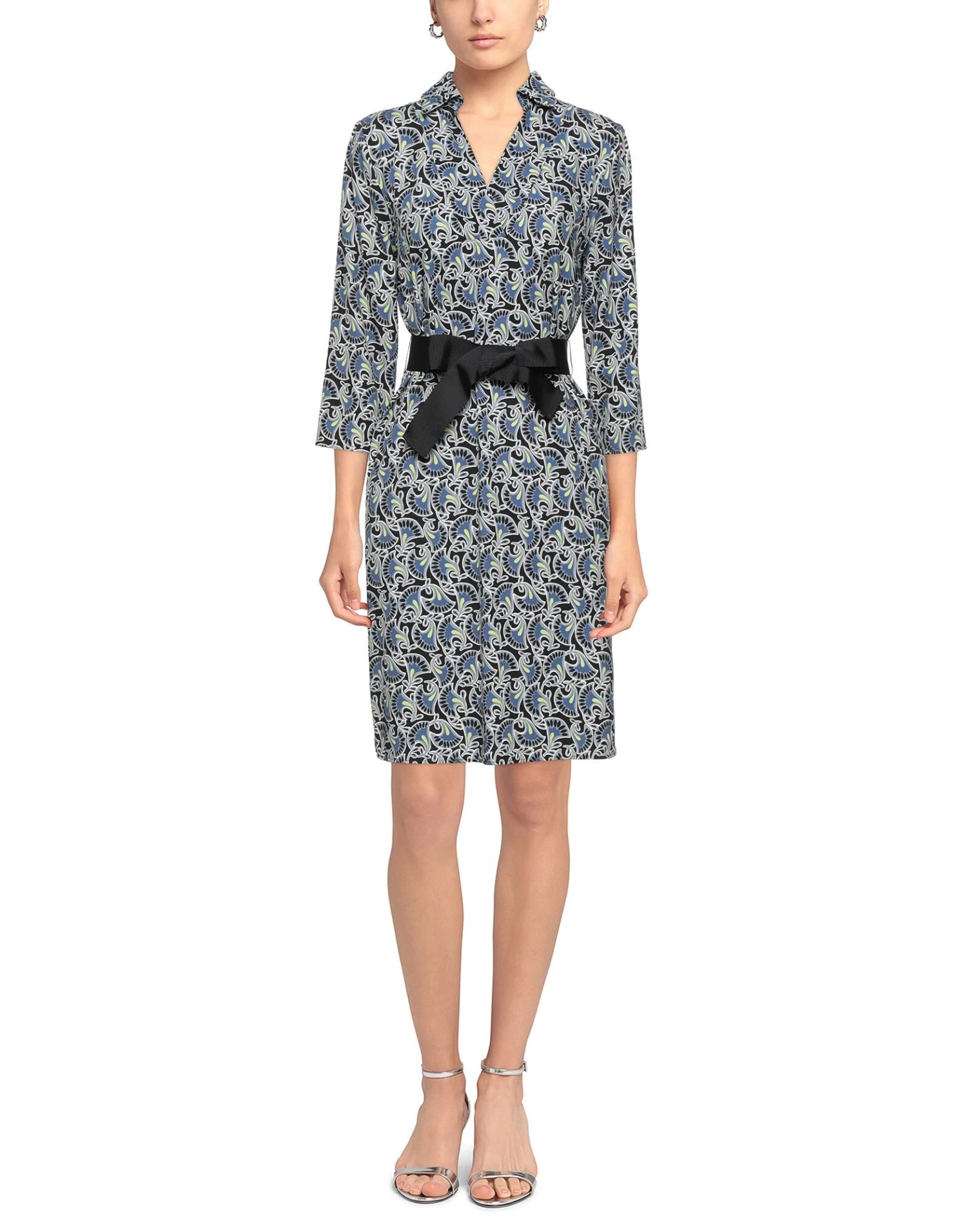 DIANA GALLESI Short Dress For Women Slate Blue 2 DIANA GALLESI Short Dress For Women Slate Blue - Image 2