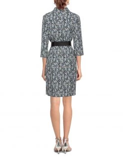 DIANA GALLESI Short Dress For Women Slate Blue 6 DIANA GALLESI Short Dress For Women Slate Blue -DIANA GALLESI Sales Store unnamed file 1423