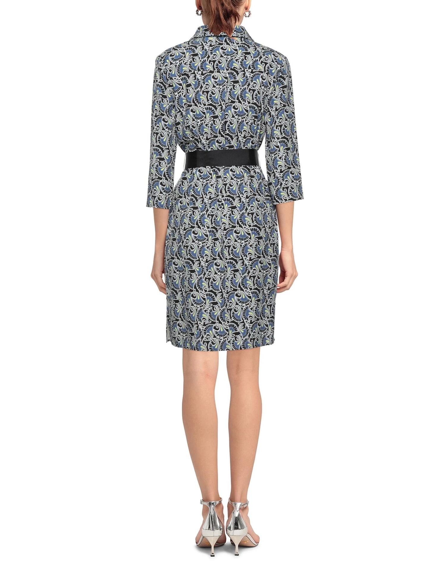 DIANA GALLESI Short Dress For Women Slate Blue 3 DIANA GALLESI Short Dress For Women Slate Blue - Image 3