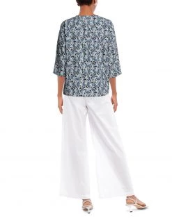 DIANA GALLESI Blouse For Women Blue -DIANA GALLESI Sales Store unnamed file 1824