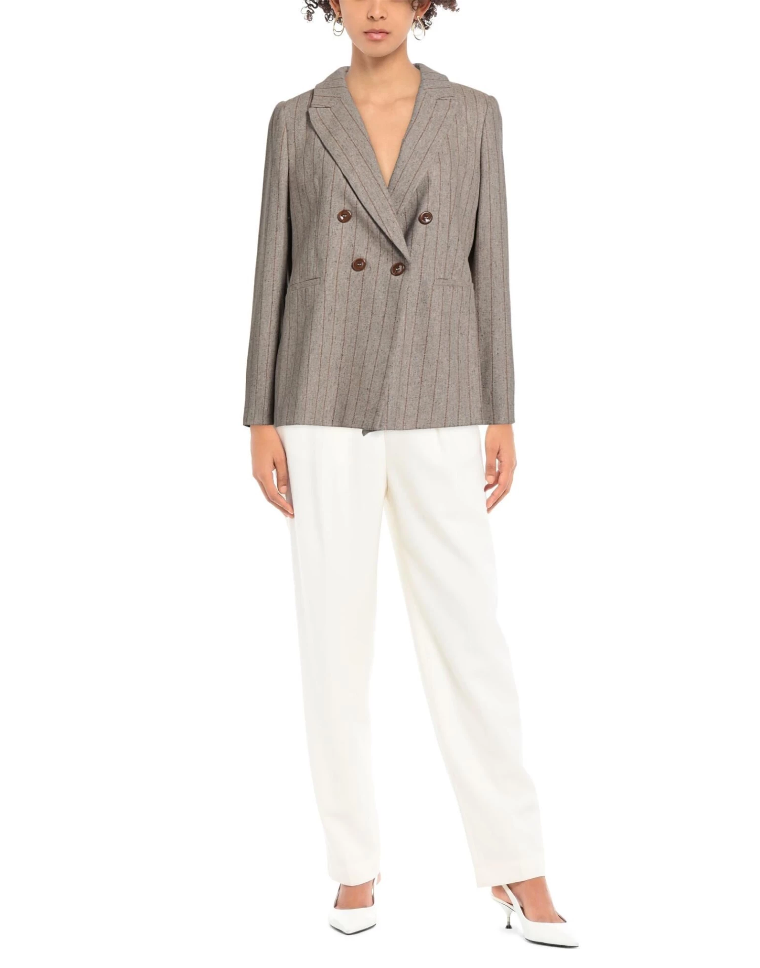 DIANA GALLESI Blazer For Women Beige 2 DIANA GALLESI Blazer For Women Beige - Image 2