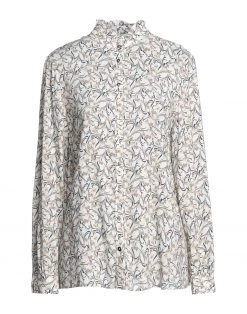 DIANA GALLESI Floral Shirts & Blouses For Women Beige