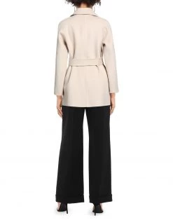 DIANA GALLESI Coat For Women Ivory -DIANA GALLESI Sales Store unnamed file 1992