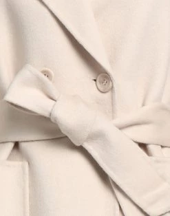 DIANA GALLESI Coat For Women Ivory -DIANA GALLESI Sales Store unnamed file 1993