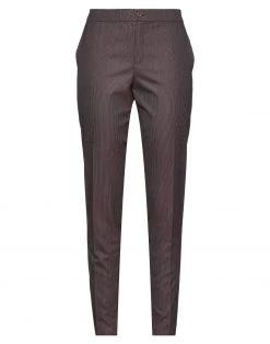 DIANA GALLESI Casual Pants For Women Brick Red