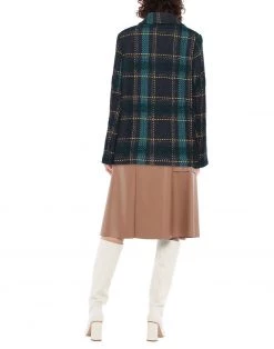 DIANA GALLESI Coat For Women Dark Blue -DIANA GALLESI Sales Store unnamed file 2197