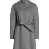 DIANA GALLESI Coat For Women Grey