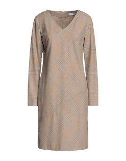 DIANA GALLESI Short Dress For Women Beige