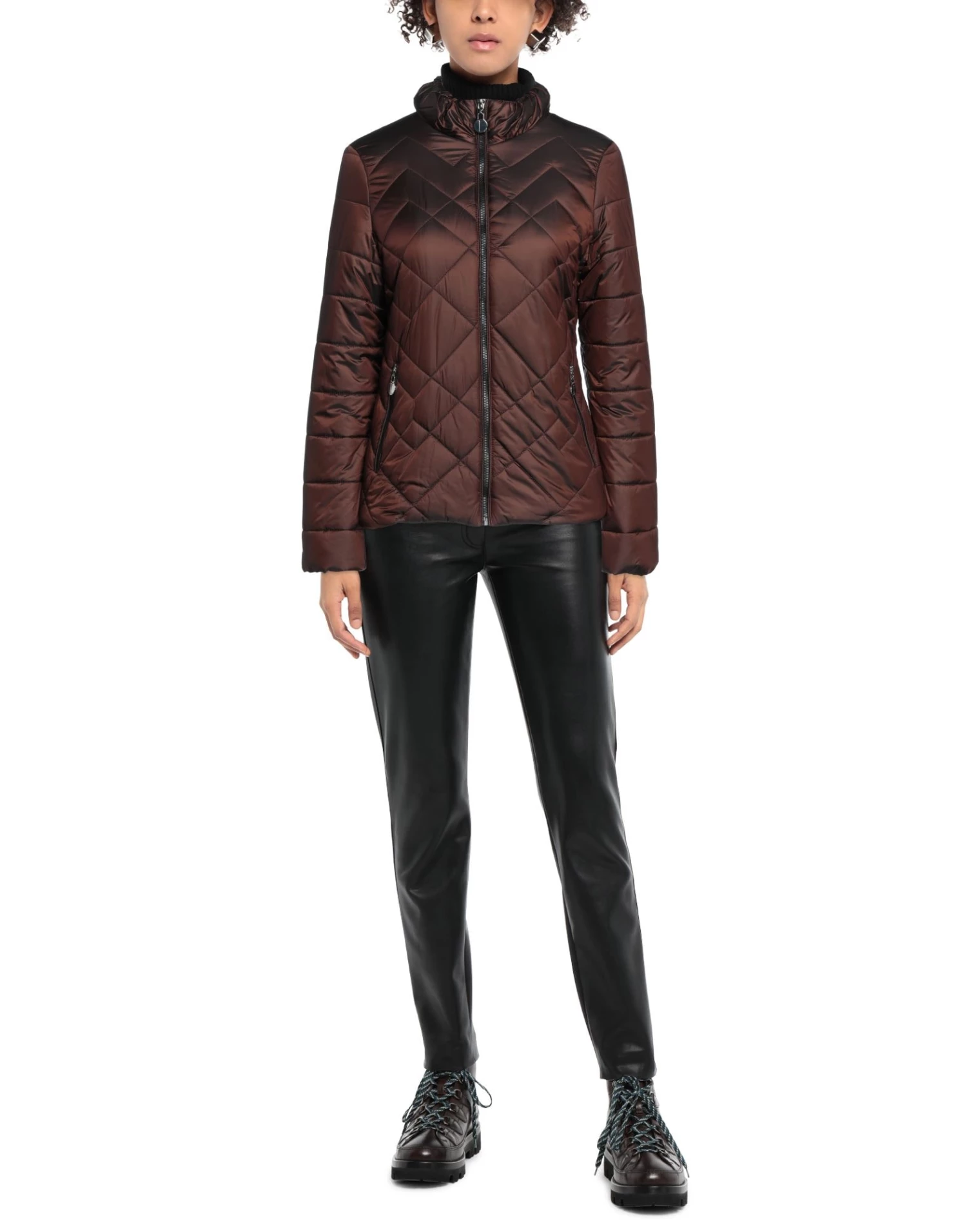 DIANA GALLESI Shell Jacket For Women Dark Brown 2 DIANA GALLESI Shell Jacket For Women Dark Brown - Image 2