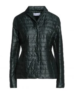 DIANA GALLESI Shell Jacket For Women Emerald Green