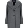 DIANA GALLESI Coat For Women Grey