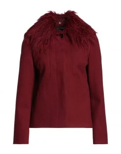 DIANA GALLESI Coat For Women Maroon