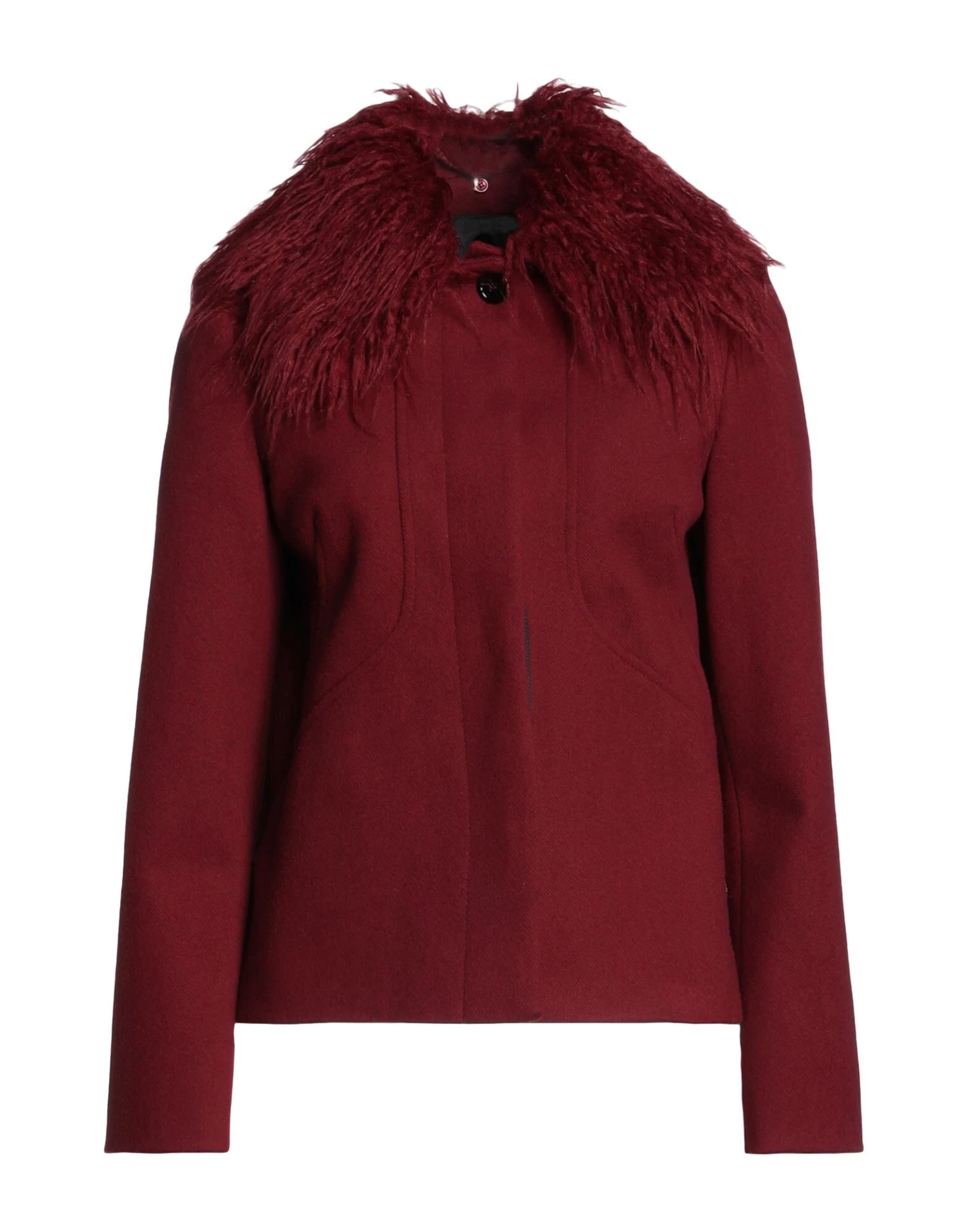 DIANA GALLESI Coat For Women Maroon 1 DIANA GALLESI Coat For Women Maroon