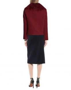DIANA GALLESI Coat For Women Maroon 6 DIANA GALLESI Coat For Women Maroon -DIANA GALLESI Sales Store unnamed file 2486