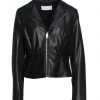 DIANA GALLESI Biker Jacket For Women Black
