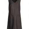 DIANA GALLESI Short Dress For Women Dark Brown