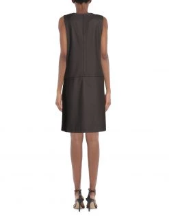 DIANA GALLESI Short Dress For Women Dark Brown -DIANA GALLESI Sales Store unnamed file 2494