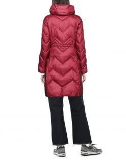 DIANA GALLESI Coat For Women Maroon -DIANA GALLESI Sales Store unnamed file 2566