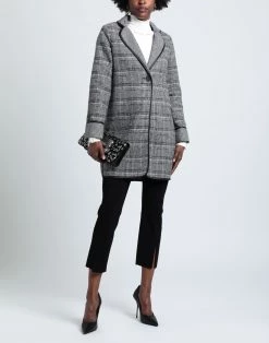 DIANA GALLESI Coat For Women Grey -DIANA GALLESI Sales Store unnamed file 2604