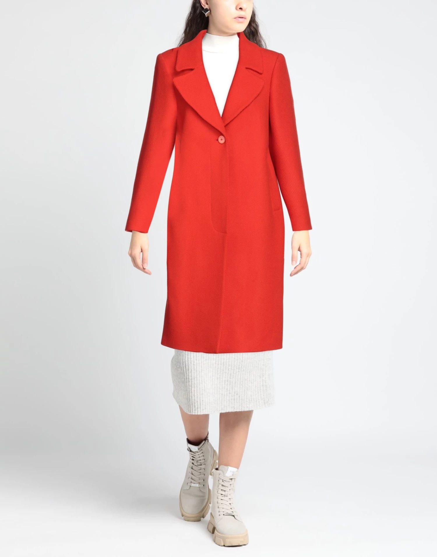 DIANA GALLESI Coat For Women Orange 2 DIANA GALLESI Coat For Women Orange - Image 2