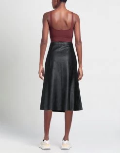 DIANA GALLESI Midi Skirt For Women Black -DIANA GALLESI Sales Store unnamed file 2616