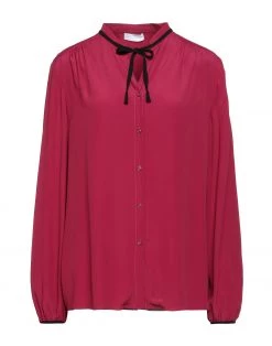 DIANA GALLESI Shirts & Blouses With Bow For Women Garnet