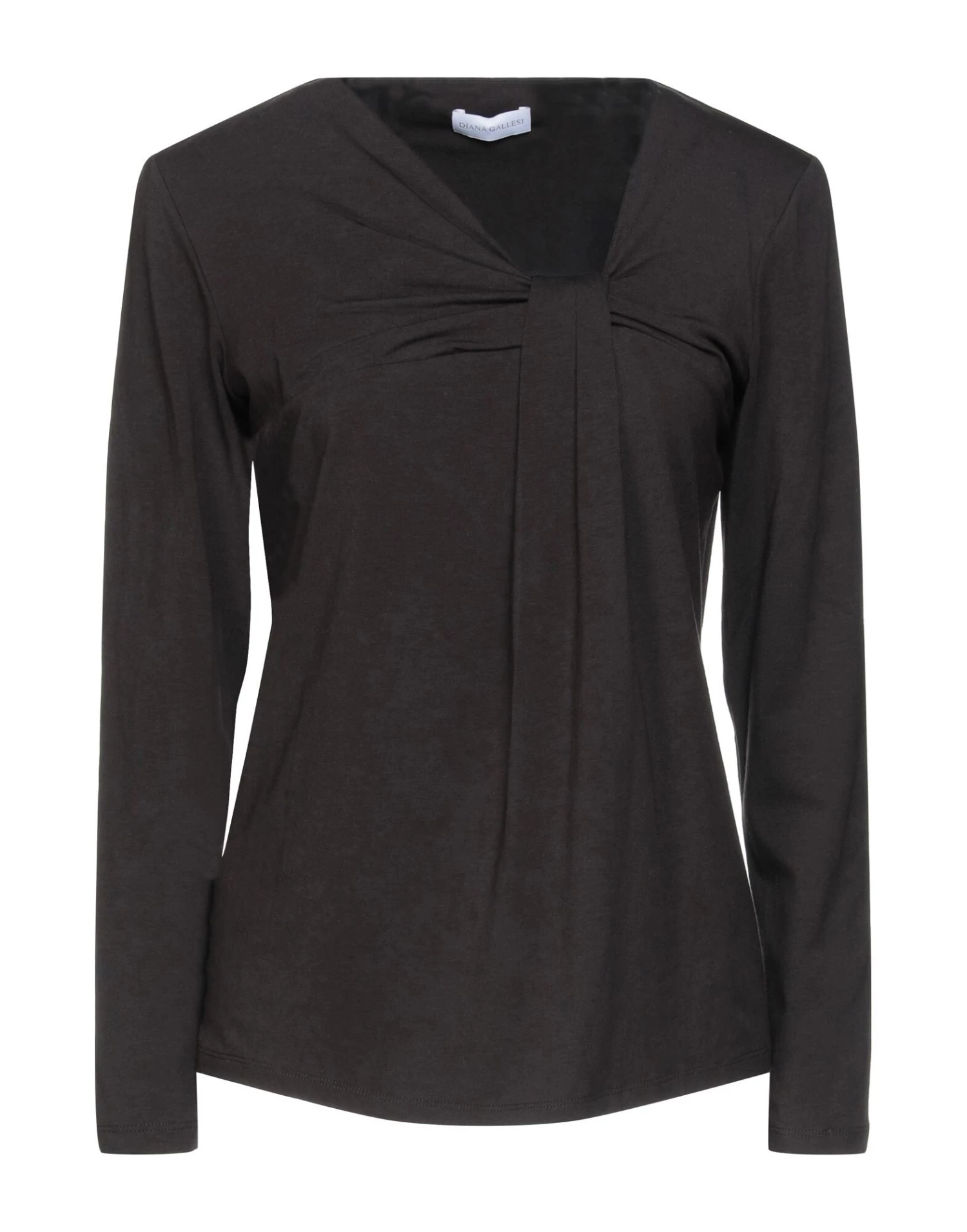 DIANA GALLESI T-shirt For Women Dark Brown 1 DIANA GALLESI T-shirt For Women Dark Brown