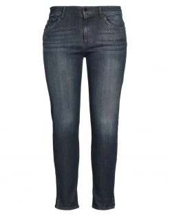 DIANA GALLESI Denim Pants For Women Blue