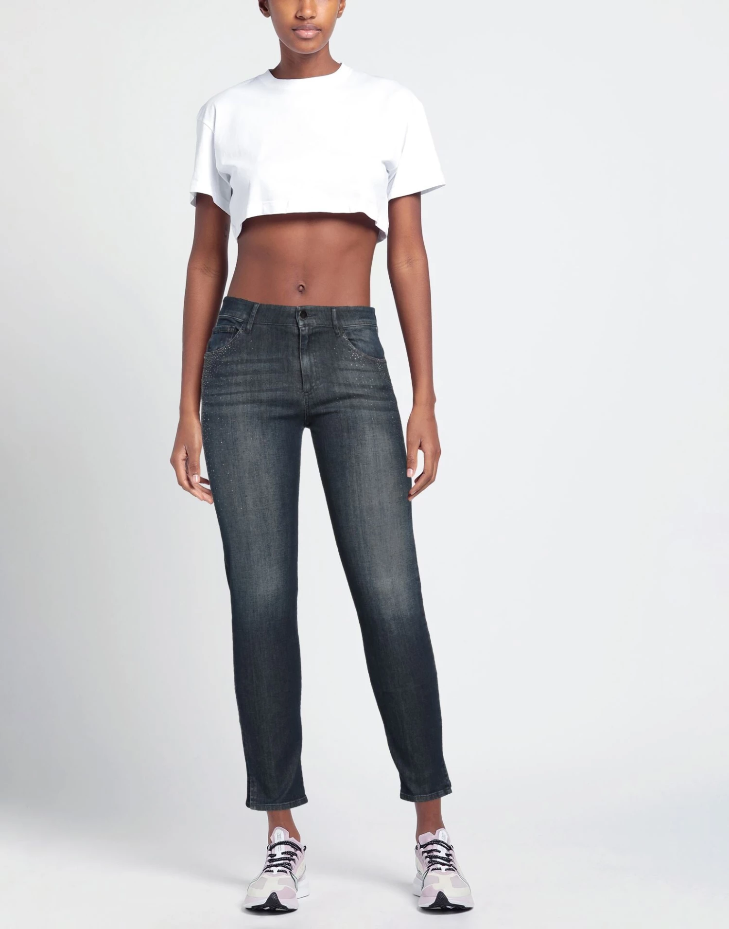 DIANA GALLESI Denim Pants For Women Blue 2 DIANA GALLESI Denim Pants For Women Blue - Image 2