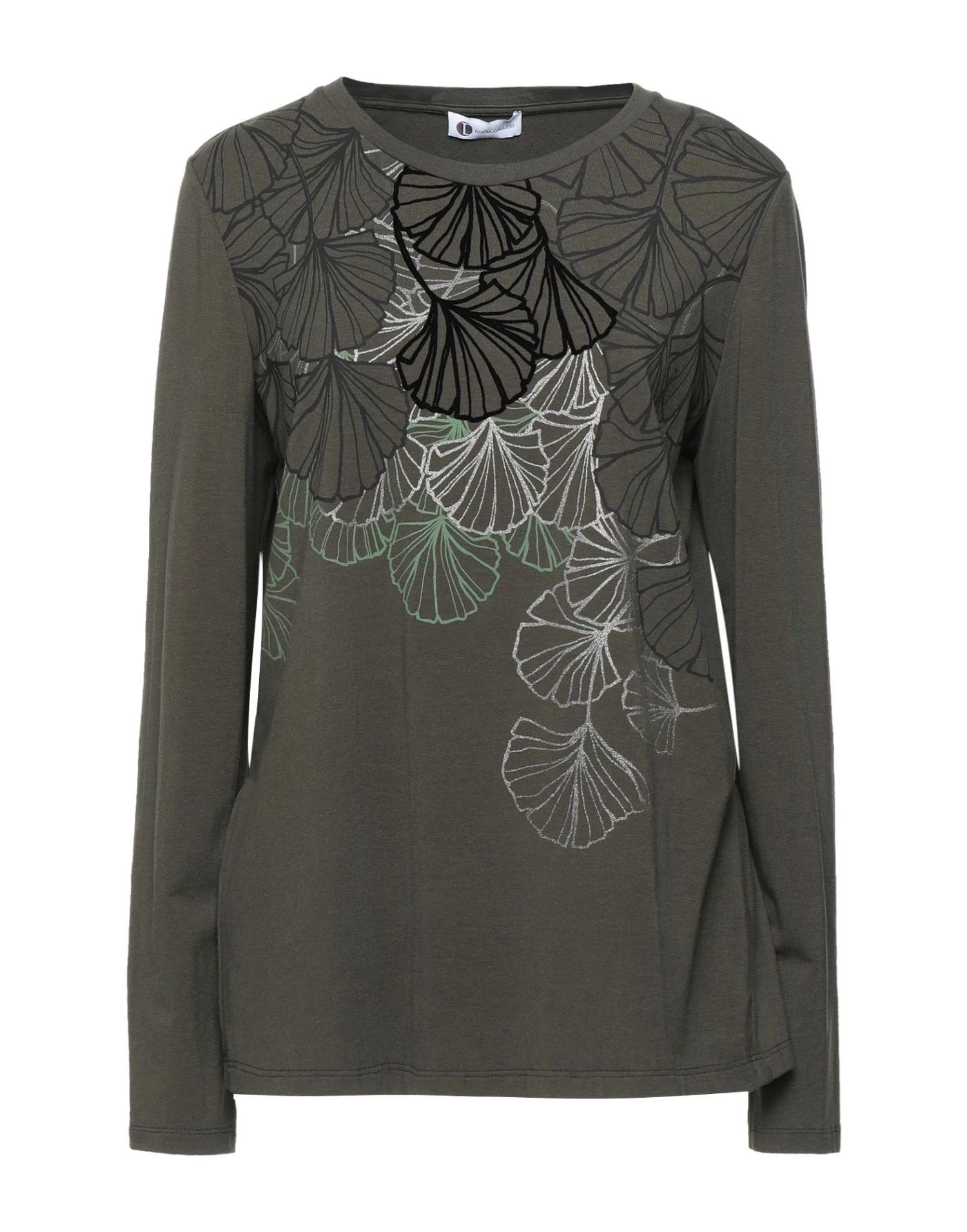 DIANA GALLESI T-shirt For Women Dark Green 1 DIANA GALLESI T-shirt For Women Dark Green