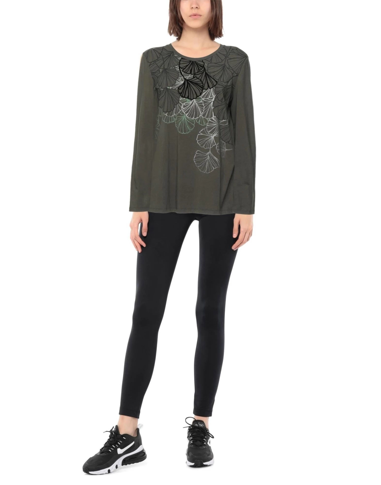 DIANA GALLESI T-shirt For Women Dark Green 2 DIANA GALLESI T-shirt For Women Dark Green - Image 2