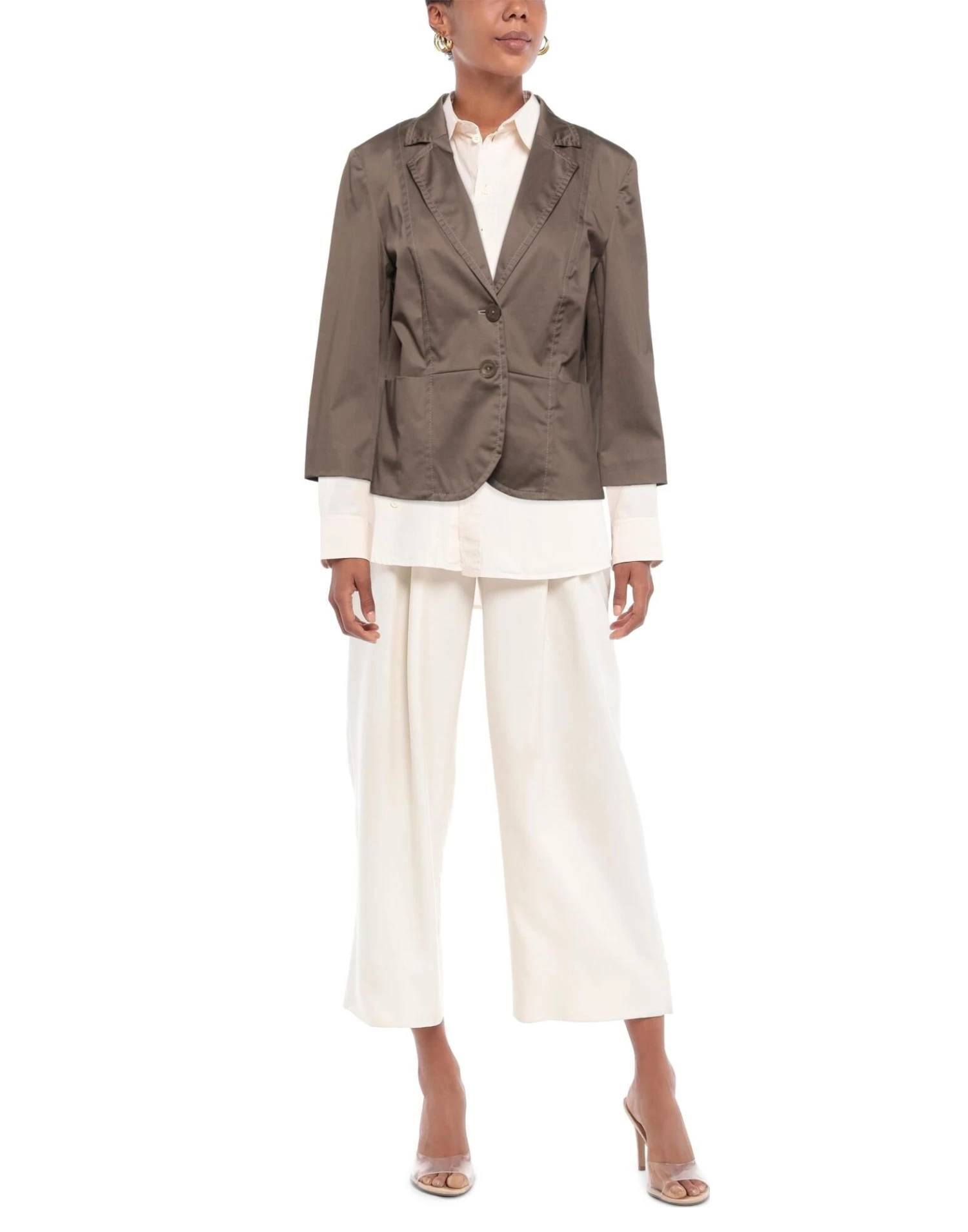 DIANA GALLESI Blazer For Women Khaki 2 DIANA GALLESI Blazer For Women Khaki - Image 2