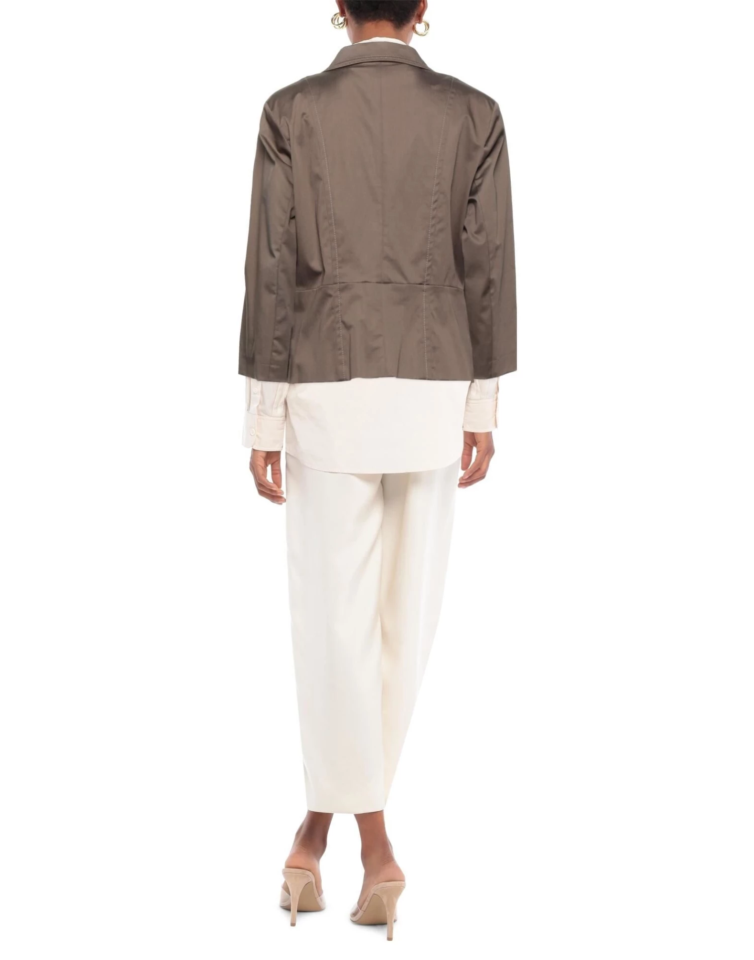 DIANA GALLESI Blazer For Women Khaki 3 DIANA GALLESI Blazer For Women Khaki - Image 3