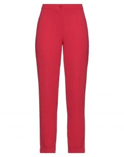 DIANA GALLESI Casual Pants For Women Red