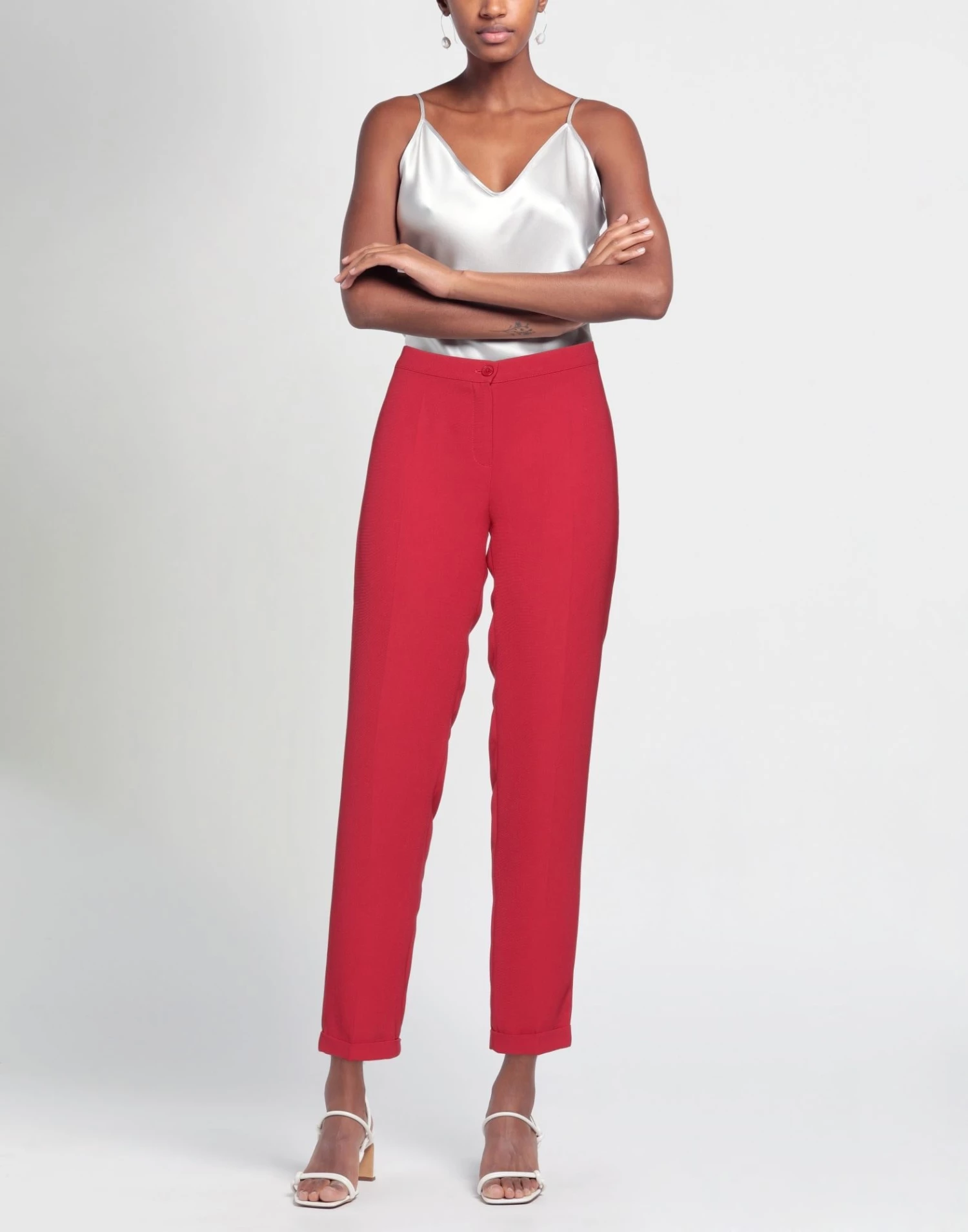 DIANA GALLESI Casual Pants For Women Red 2 DIANA GALLESI Casual Pants For Women Red - Image 2