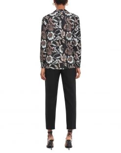 DIANA GALLESI Floral Shirts & Blouses For Women Black -DIANA GALLESI Sales Store unnamed file 2822
