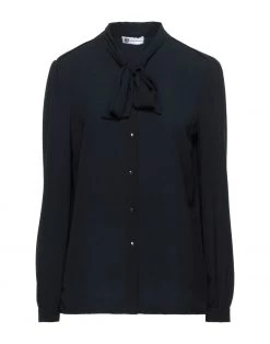 DIANA GALLESI Shirts & Blouses With Bow For Women Dark Blue