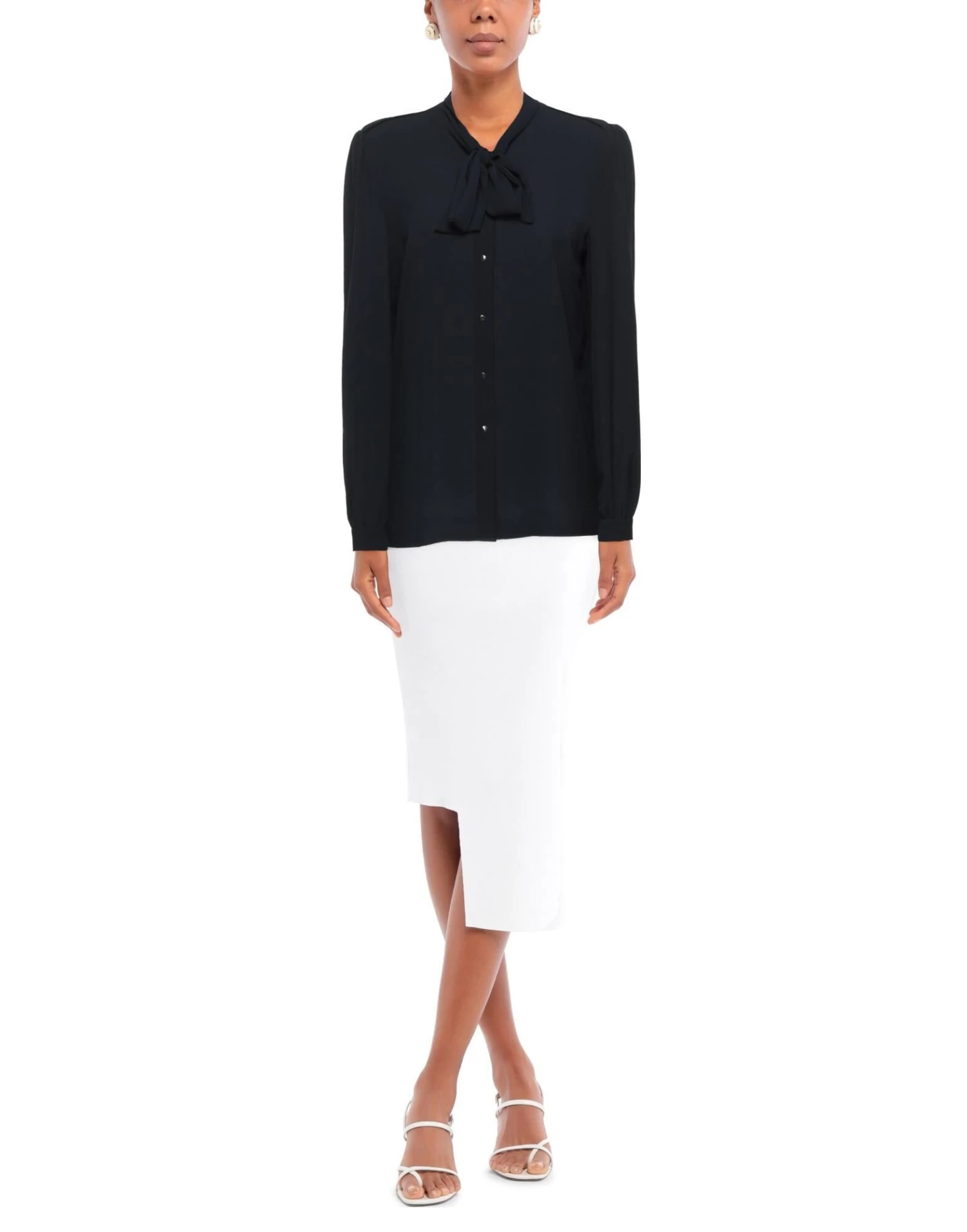 DIANA GALLESI Shirts & Blouses With Bow For Women Dark Blue 2 DIANA GALLESI Shirts & Blouses With Bow For Women Dark Blue - Image 2