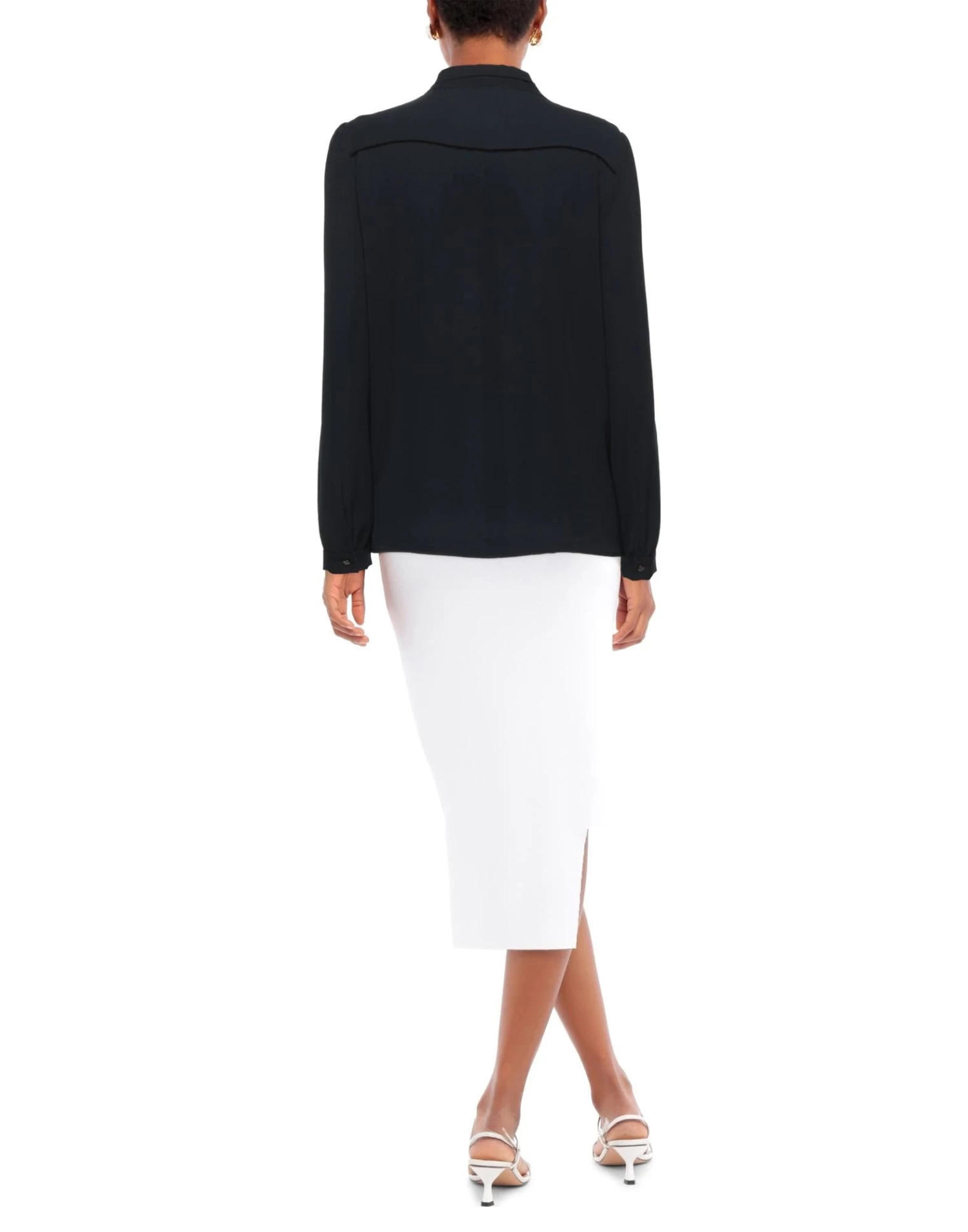 DIANA GALLESI Shirts & Blouses With Bow For Women Dark Blue 3 DIANA GALLESI Shirts & Blouses With Bow For Women Dark Blue - Image 3