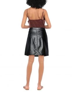 DIANA GALLESI Mini Skirt For Women Black -DIANA GALLESI Sales Store unnamed file 2986
