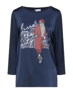 DIANA GALLESI T-shirt For Women Dark Blue