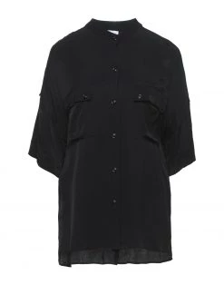DIANA GALLESI Solid Color Shirts & Blouses For Women Black -DIANA GALLESI Sales Store unnamed file 307
