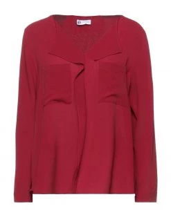 DIANA GALLESI Solid Color Shirts & Blouses For Women Red