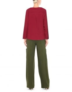 DIANA GALLESI Solid Color Shirts & Blouses For Women Red -DIANA GALLESI Sales Store unnamed file 3163