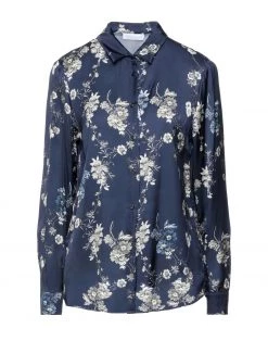 DIANA GALLESI Floral Shirts & Blouses For Women Blue