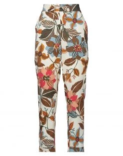 DIANA GALLESI Casual Pants For Women Ivory